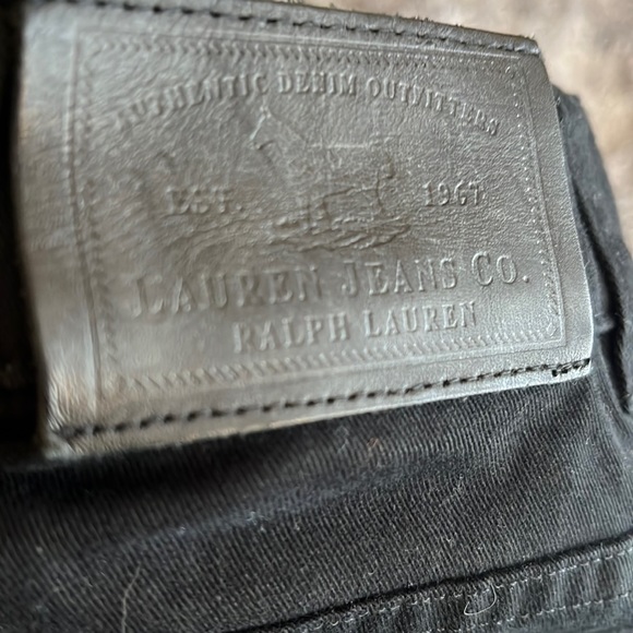 NWT Ralph Lauren black khakis Size 10 #10143 - Picture 6 of 6